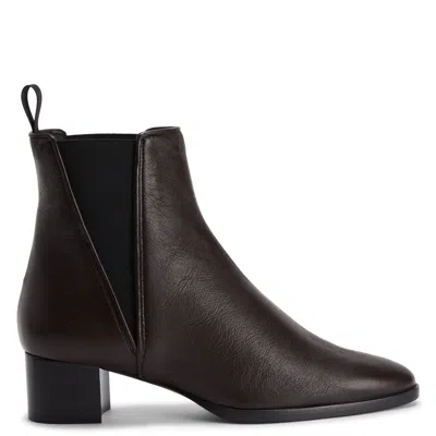 Giuseppe Zanotti 45mm Judy Ankle Boots In Brown