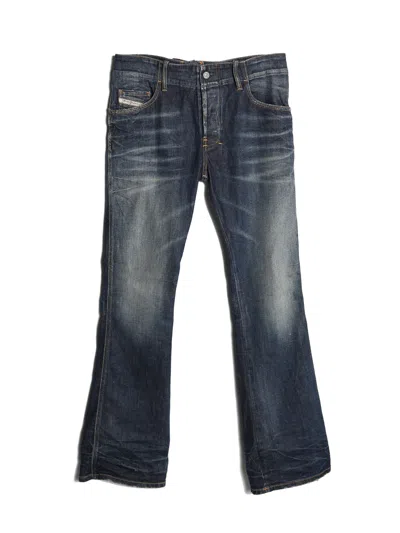 Shop Diesel Men Bootcut Jeans In 01 Blue