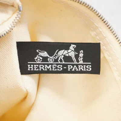 Shop Hermes Hermès Cannes Black Canvas Tote Bag ()