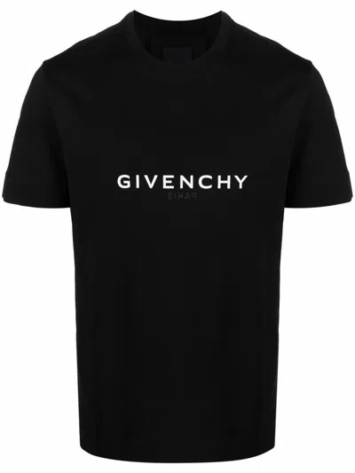 Shop Givenchy T-shirts And Polos In Black