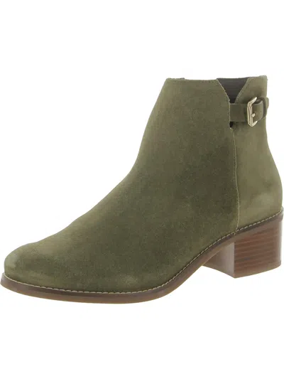 Cole Haan Womens Suede Booties In Multi