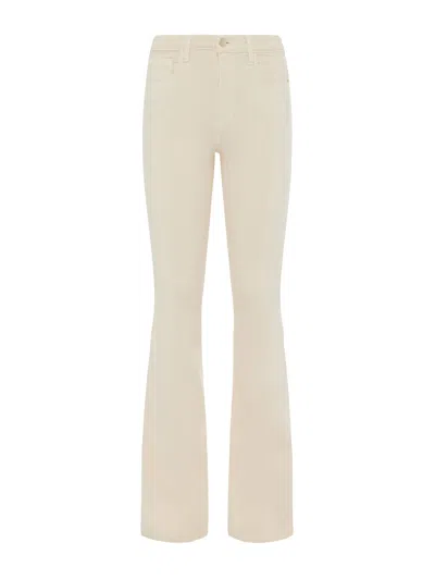 Shop L Agence Ruth Straight-leg Jean In Creme Brulee