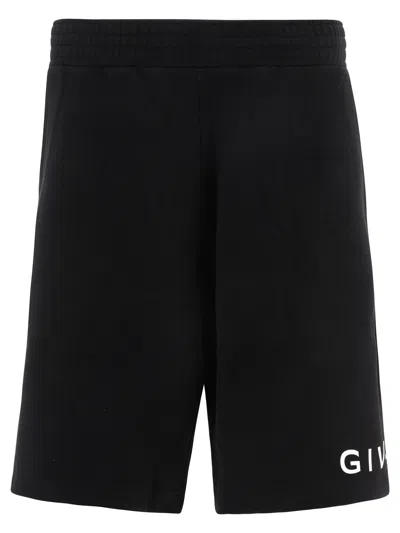 Shop Givenchy Men's Black 'archetype' Shorts For Fw24 Collection
