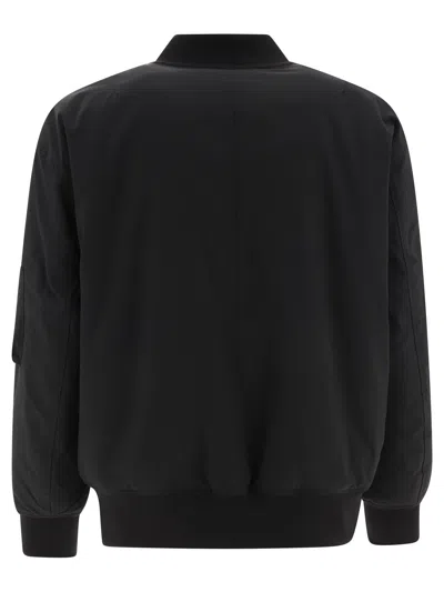 Shop Apc Sleek Black Bomber Jacket For Men