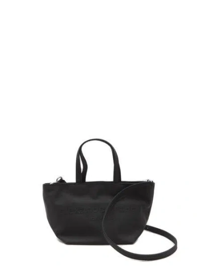 Shop Alexander Wang Punch Small Tote Handbag Handbag In Black