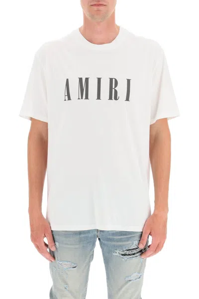 Shop Amiri Men's White Core Logo T-shirt For Ss24