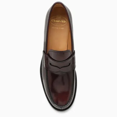 Shop Church's Men's Burgundy Leather Loafer