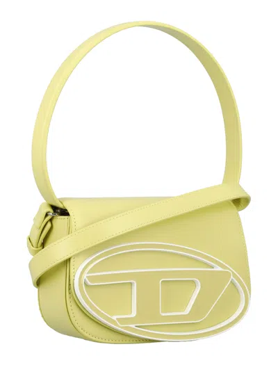 Shop Diesel 1dr Shoulder Handbag In Yellow