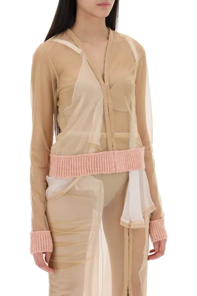 Shop Dilara Findikoglu Asymmetric Multi-colored Long-sleeved Top For Women In Multicolor