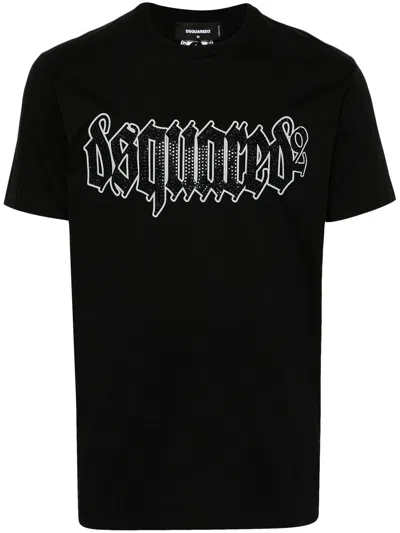 Shop Dsquared2 Dsquared Camiseta Cool Fit In Black