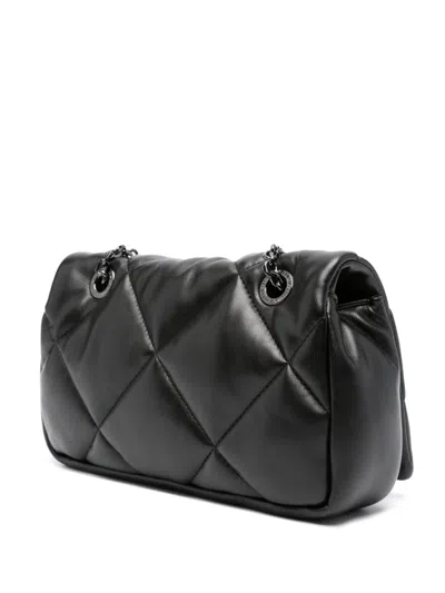 Shop Emporio Armani Quilted Shoulder Handbag In White