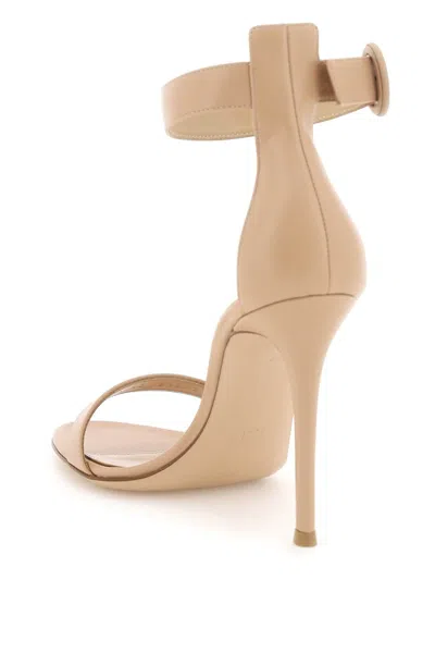 Shop Gianvito Rossi Nappa Portofino Sandals For Women In Multicolor