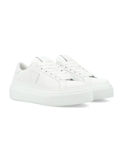 Shop Givenchy City Lace-up Sneaker Platform For Women In White