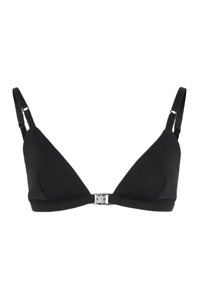 Shop Givenchy Triangle Bra With Adjustable Straps For Women In Black