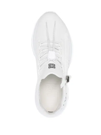 Shop Givenchy White Leather Sneakers For Women