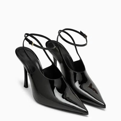 Shop Givenchy Women's Black Patent Leather Slingback Pumps For Fw23 Season