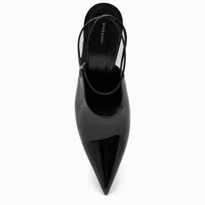Shop Givenchy Women's Black Patent Leather Slingback Pumps For Fw23 Season
