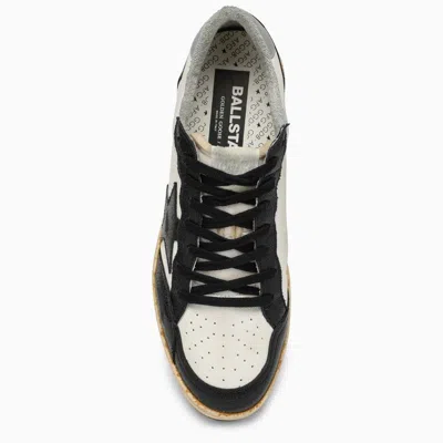 Shop Golden Goose Men's White Black And Gray Low Top Sneaker For Ss24