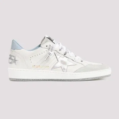 Shop Golden Goose White Leather Ball Star Sneakers For Women