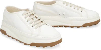 Shop Gucci Men's White Fabric Low-top Sneaker For Year 2024