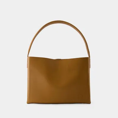 Shop Ines De La Fressange Leonore L Shoulder Handbag In Brown