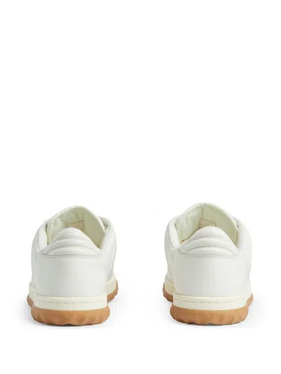 Shop Gucci Ivory Low-top Sneakers For Men From  In White