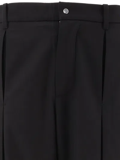 Shop Jean-luc A.lavelle "bellow" Trousers In Black