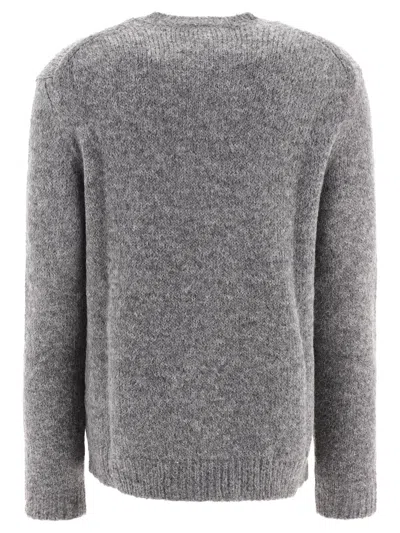 Shop Jil Sander Mélange-effect Sweater In Gray