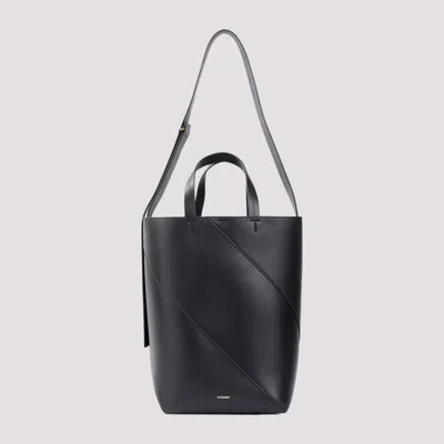 Shop Jil Sander Vertigo Tote Handbag Handbag In Black