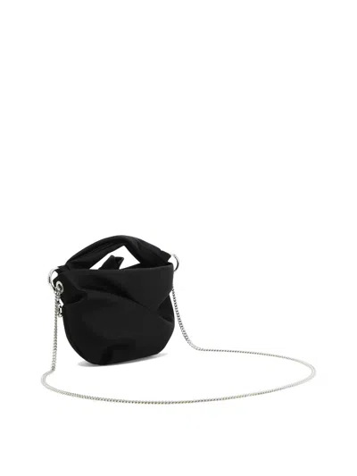 Shop Jimmy Choo Elegant Black Satin Handbag For Women