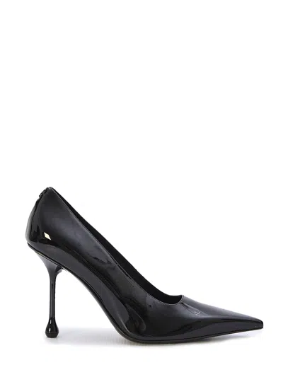 Shop Jimmy Choo Elegant Black Patent Leather Pumps With Pointed Design And 9.5cm Heel For Women (ss24)