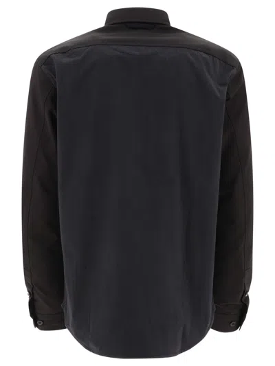 Shop Junya Watanabe Patchwork Overshirt In Black