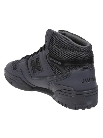 Shop Junya Watanabe Man X New Balance Men's Black Fw23 High-top Sneakers