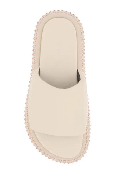Shop Jw Anderson Beige Crystal Sandals For Women From Ss23 Collection