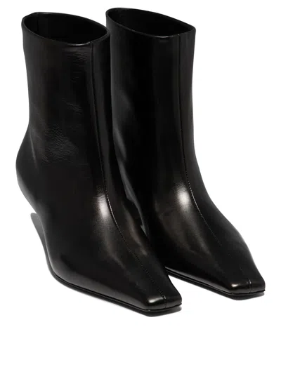 Shop Khaite "arizona" Ankle Boots In Black