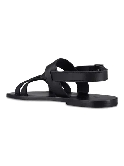 Shop Kjacques Garnik Sandals In Black