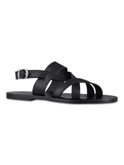 Shop Kjacques Garnik Sandals In Black