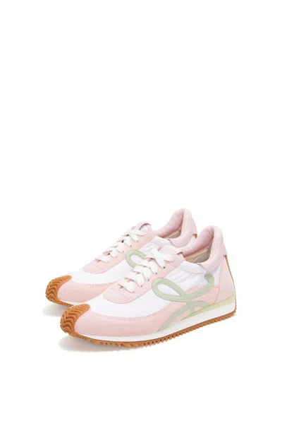 Shop Loewe Unique And Stylish Bonbon White Women's Sneakers For Ss24 Collection
