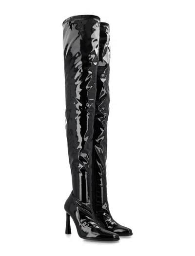 Shop Magda Butrym Stylish Black Over-the-knee Boots For Women