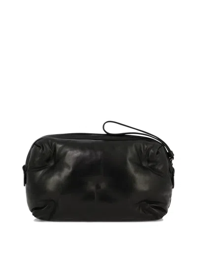 Shop Maison Margiela "glam Slam" Messenger Handbag In Black