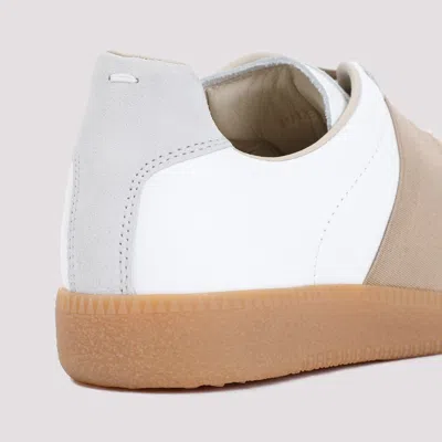 Shop Maison Margiela White Replica Sneakers With Elastic Band For Women | Ss24 Collection