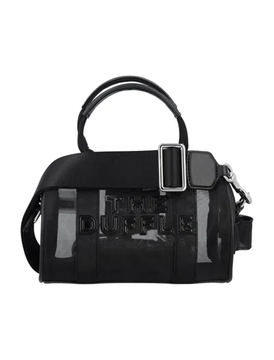 Shop Marc Jacobs The Mini Duffle Handbag In Black