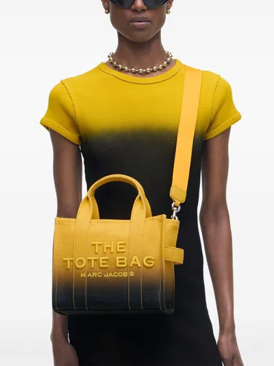 Shop Marc Jacobs The Ombre Canvas Small Tote Handbag Handbag In 015