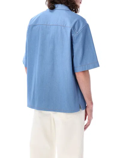 Shop Marni Shirt S/s In Blue