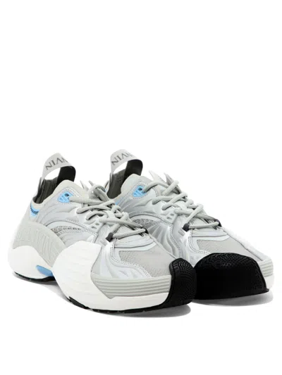 Shop Lanvin Men's Grey Sneakers For Ss23: Flash-x By  In Gray
