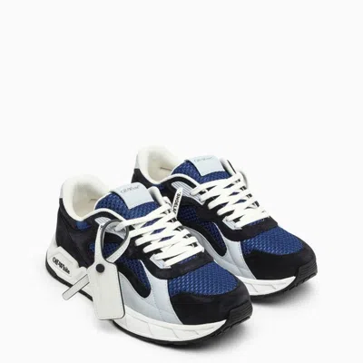 Shop Off-white Blue And White Low Top Sneakers For Men