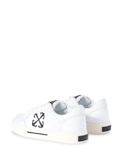 Shop Off-white Sneaker New Low White Canvas Logo Black