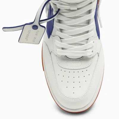 Shop Off-white White Leather Medium Trainers For Men With Distinctive Zip Tie Logo And Arrow Pattern