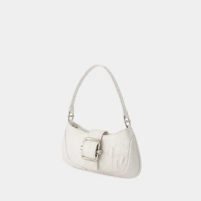 Shop Osoi Brocle Small Shoulder Handbag In White