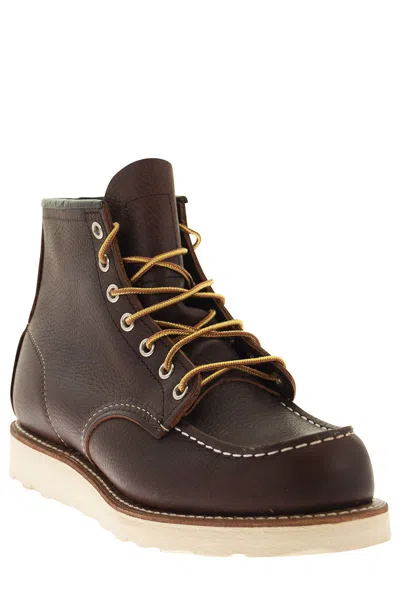 Shop Red Wing Classic Moc 8138 In Brown